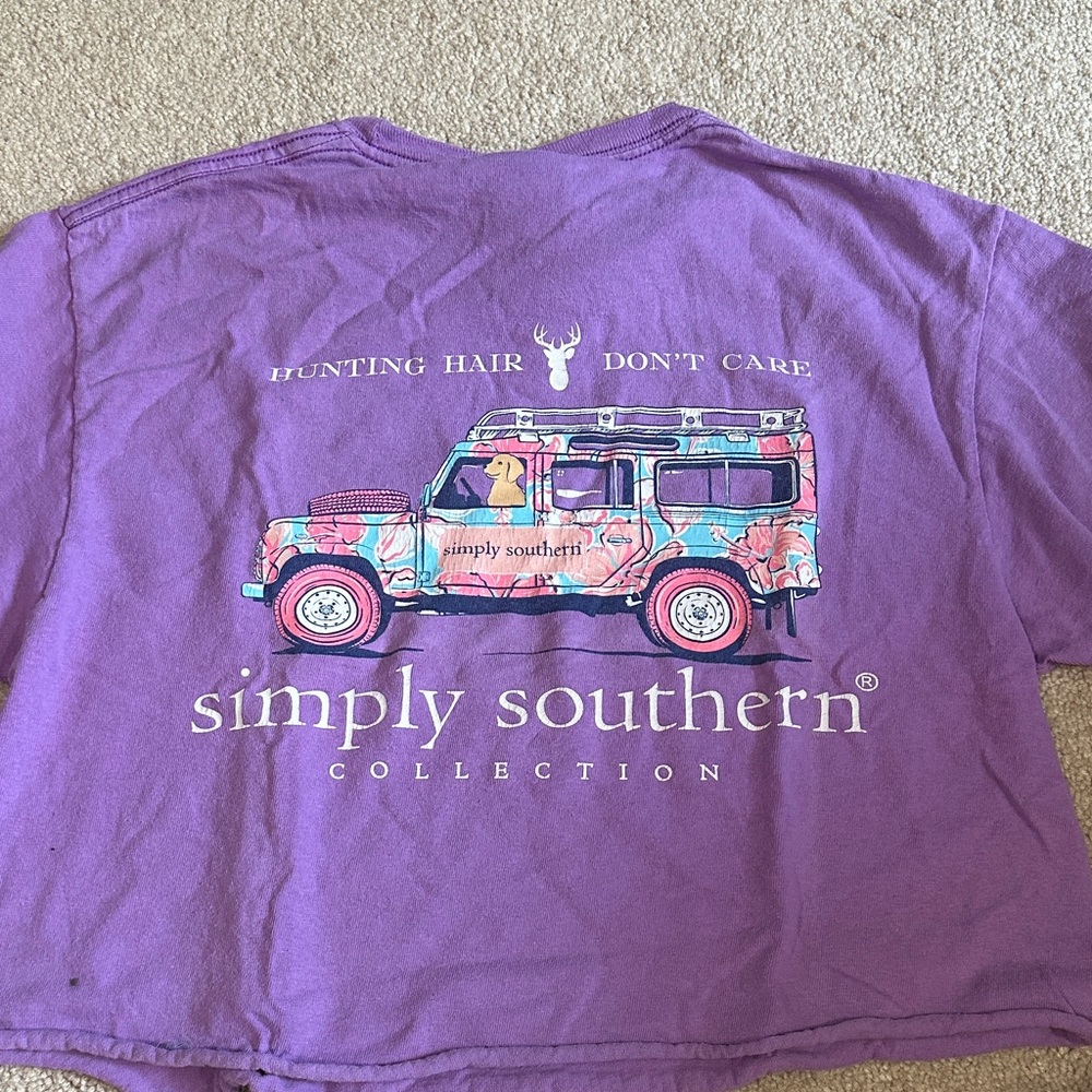 Simply Southern Lavender SUV Graphic Tee